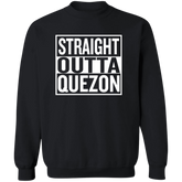 Straight Outta Quezon Unisex Crewneck Pullover Sweatshirt
